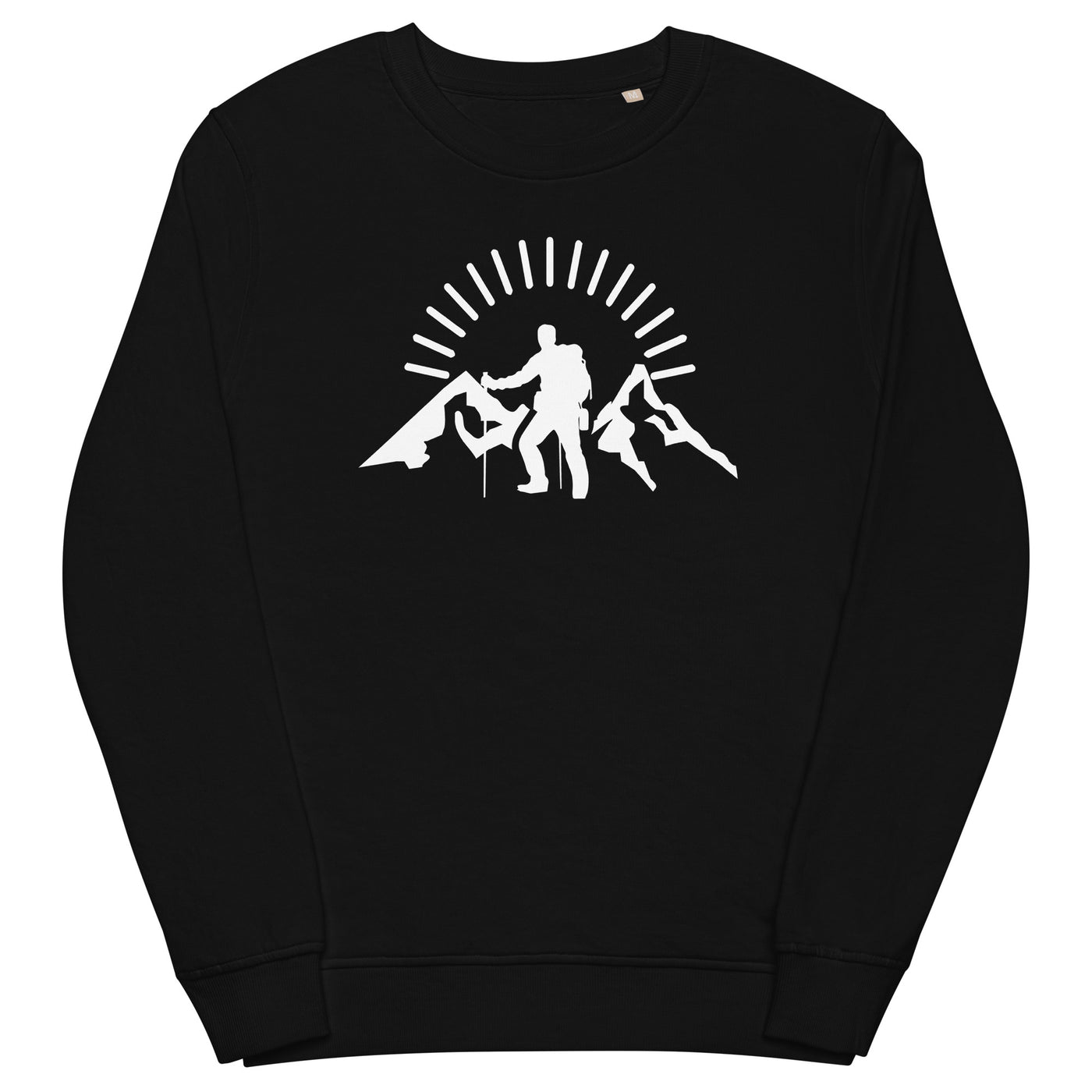 Berge - Wandern - Unisex Premium Organic Sweatshirt wandern xxx yyy zzz Black