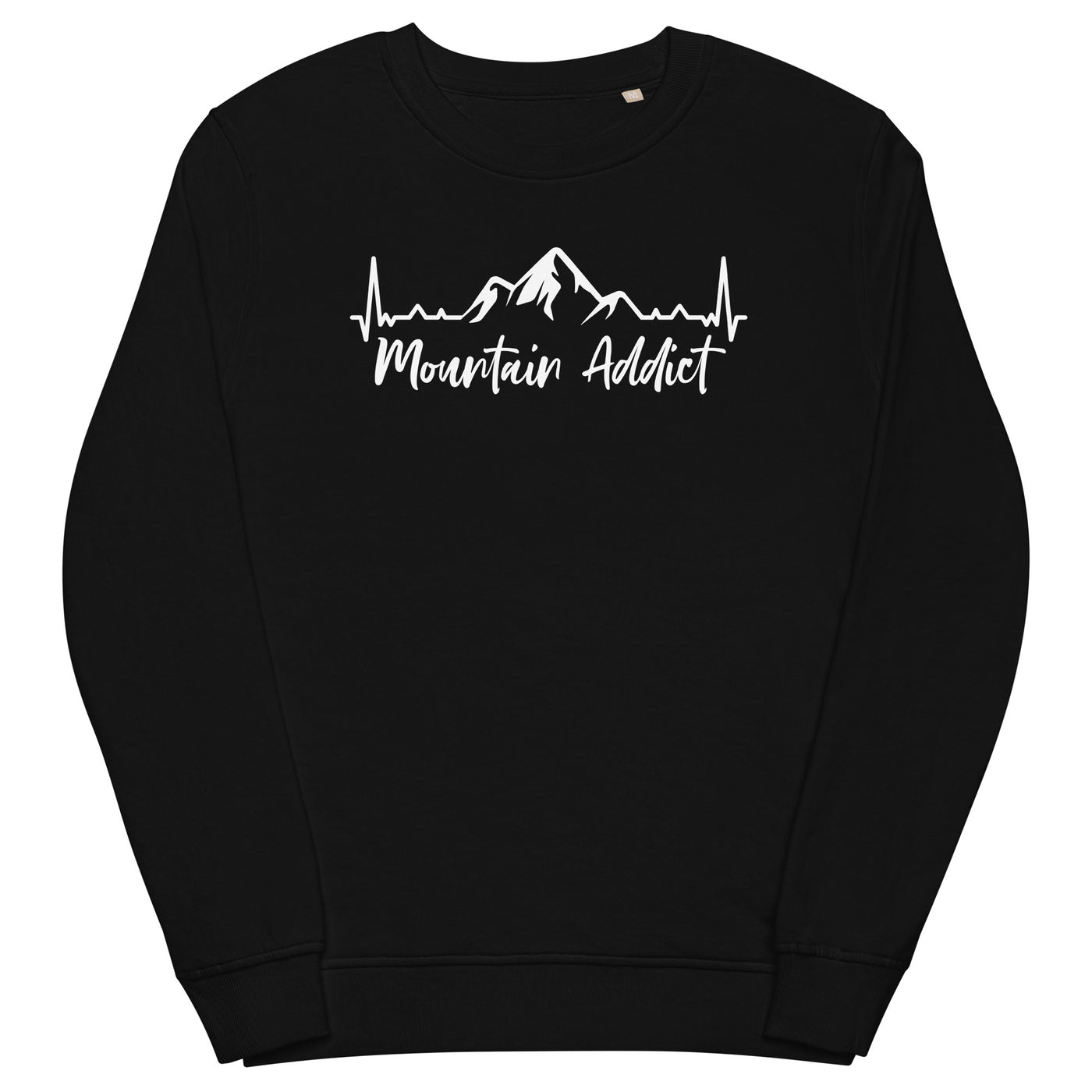 Berge Addict 1 - Unisex Premium Organic Sweatshirt berge xxx yyy zzz Black