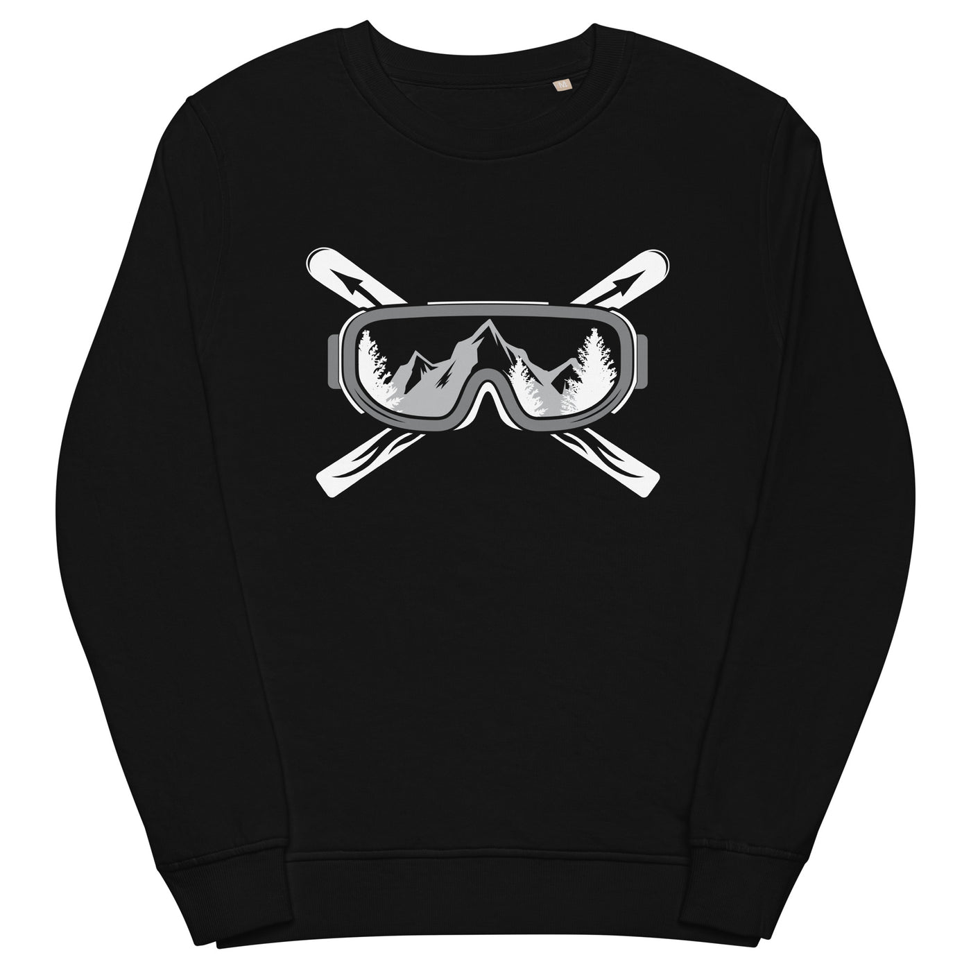 Berge Skier - Unisex Premium Organic Sweatshirt klettern ski xxx yyy zzz Black