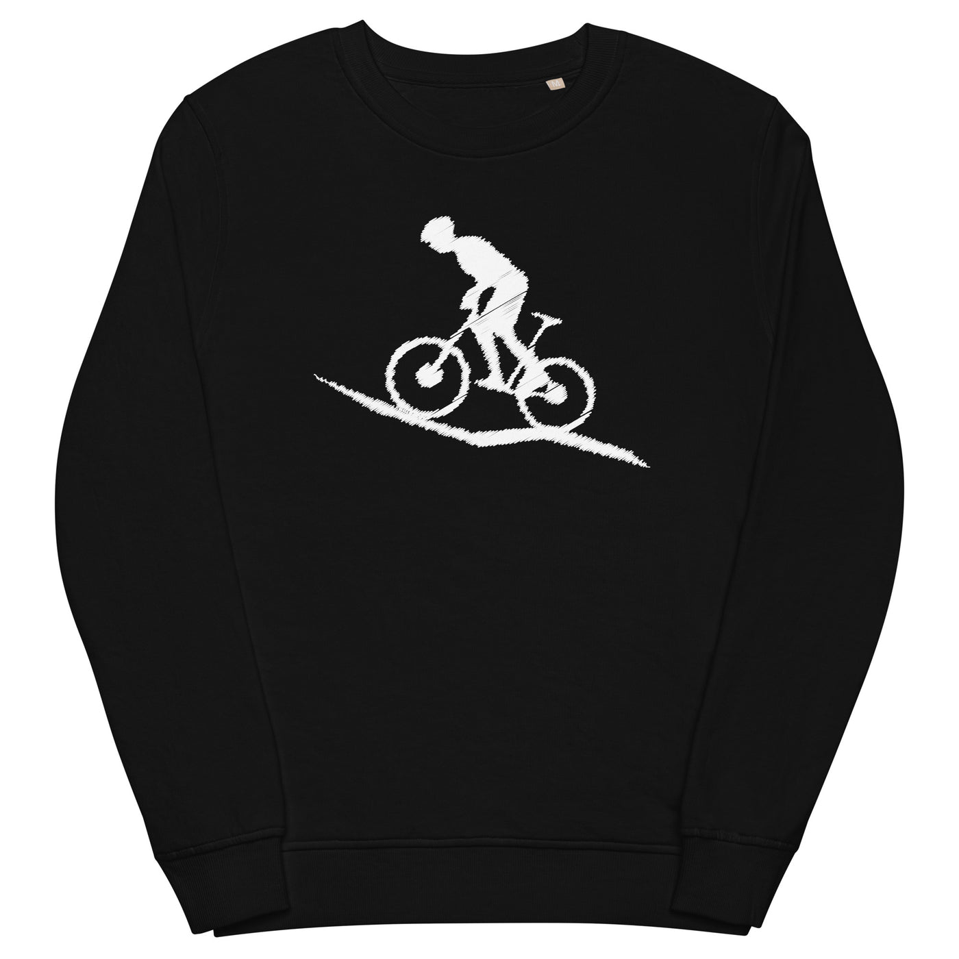 Mountainbike - (M) - Unisex Premium Organic Sweatshirt xxx yyy zzz Black