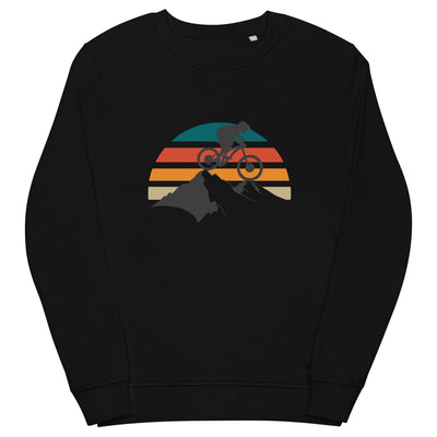 Mountainbike Vintage - (M) - Unisex Premium Organic Sweatshirt xxx yyy zzz Black