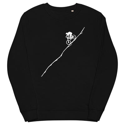 Mountaingbiking - (M) - Unisex Premium Organic Sweatshirt xxx yyy zzz Black