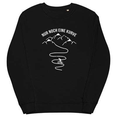 Nur noch eine Kurve und Radfahrer - Unisex Premium Organic Sweatshirt fahrrad xxx yyy zzz Black