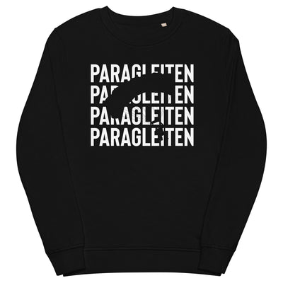 Paragleiten - Unisex Premium Organic Sweatshirt berge xxx yyy zzz Black