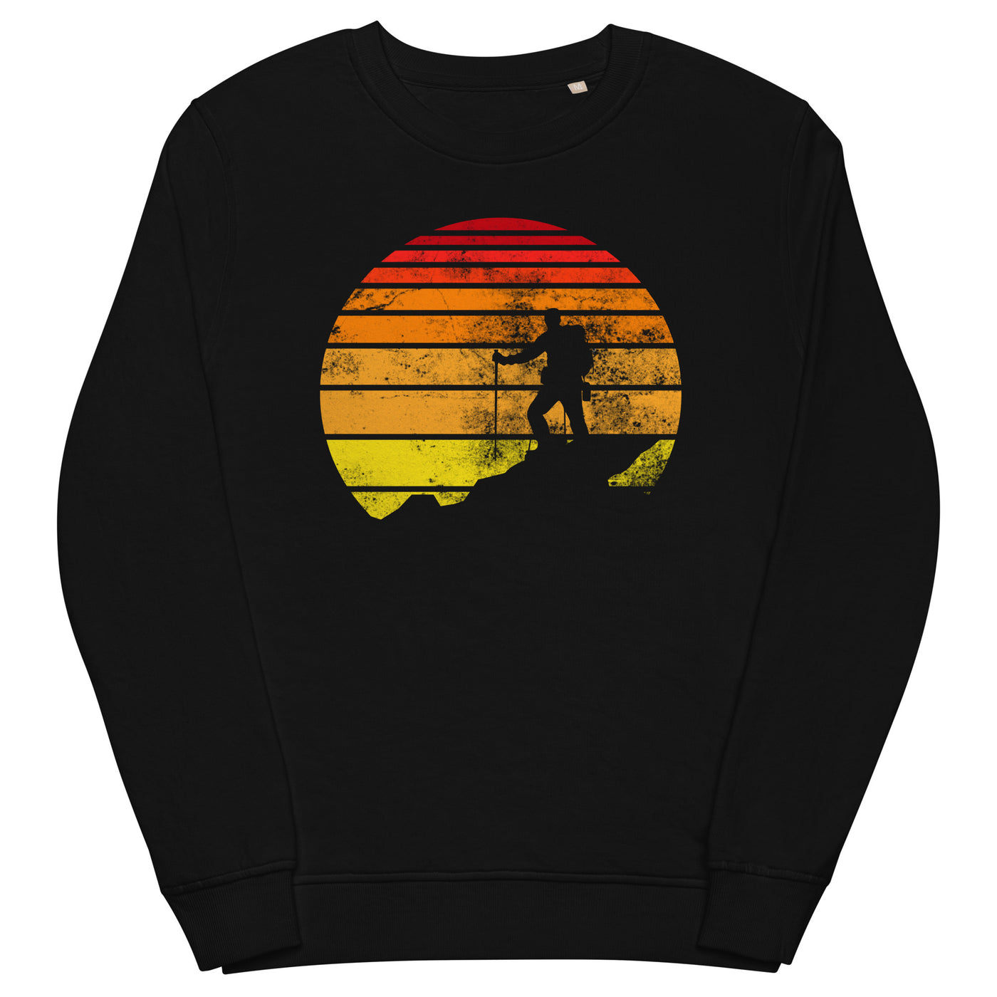 Retro - Wandern - Unisex Premium Organic Sweatshirt wandern xxx yyy zzz Black