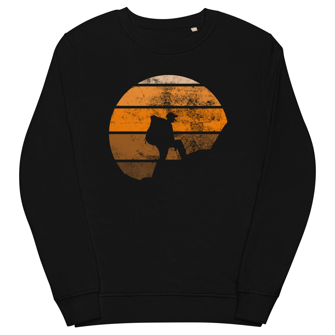 Retro - Wandern - Unisex Premium Organic Sweatshirt wandern xxx yyy zzz Black