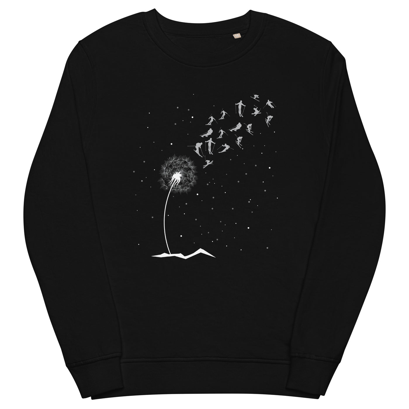 Ski Pusteblume - Unisex Premium Organic Sweatshirt klettern ski xxx yyy zzz Black