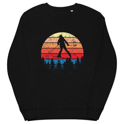 Skifahren Vintage - (S.K) - Unisex Premium Organic Sweatshirt klettern xxx yyy zzz Black