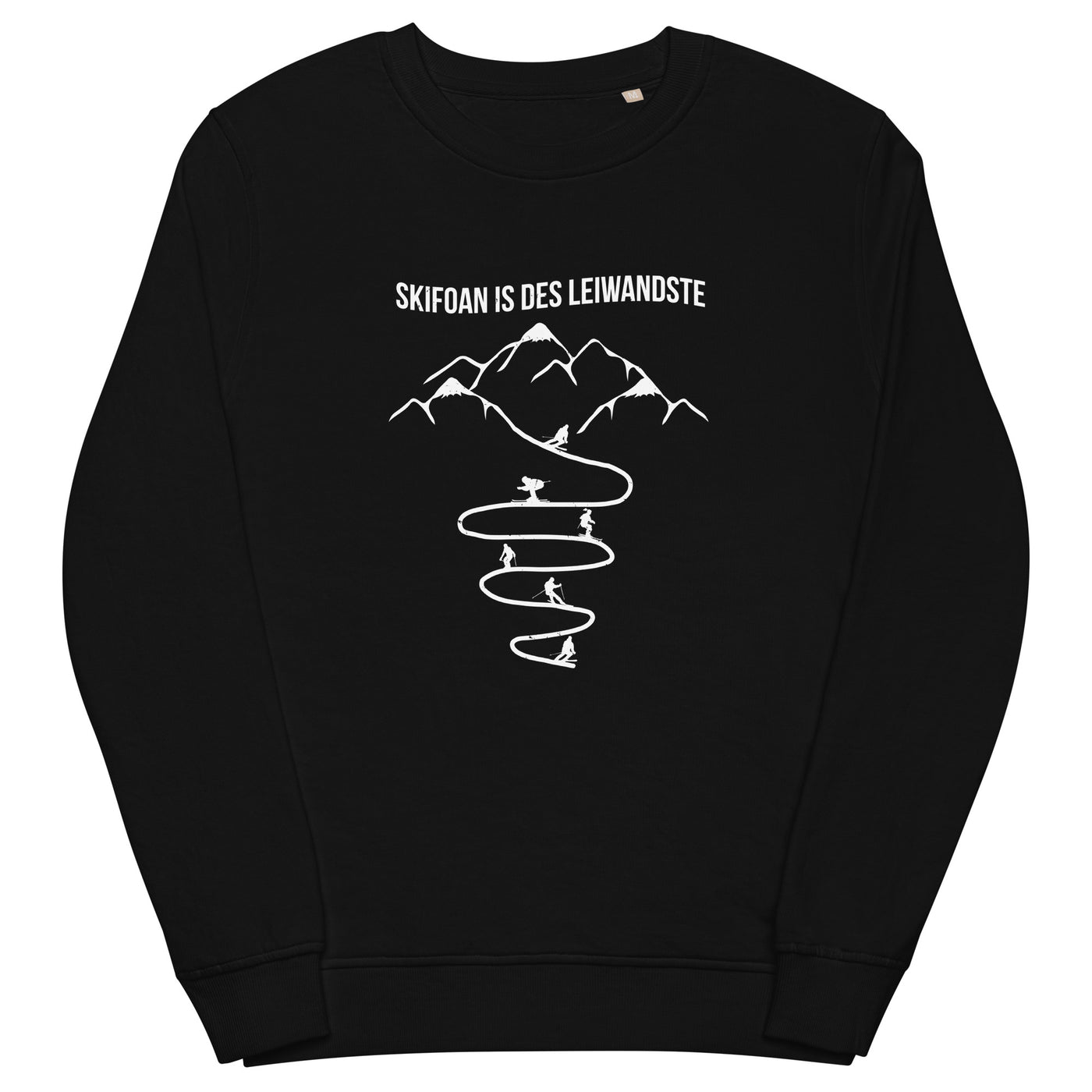 Skifoan is des leiwandste - Unisex Premium Organic Sweatshirt klettern ski xxx yyy zzz Black