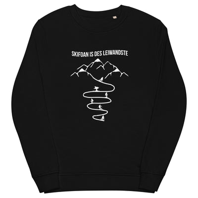 Skifoan is des leiwandste - Unisex Premium Organic Sweatshirt klettern ski xxx yyy zzz Black