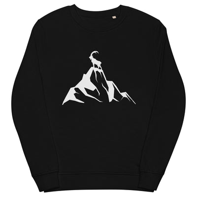 Steinbock am Berg - Unisex Premium Organic Sweatshirt berge wandern xxx yyy zzz Black