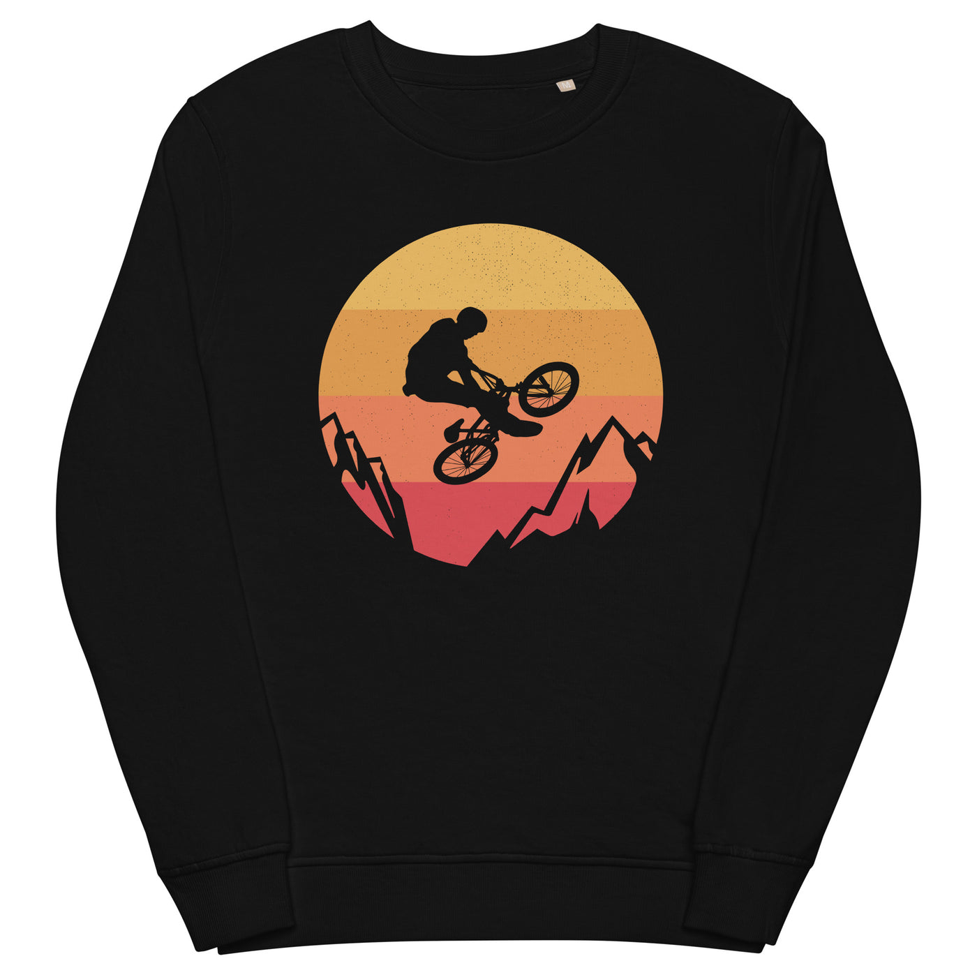 Stuntbiker - (M) - Unisex Premium Organic Sweatshirt xxx yyy zzz Black