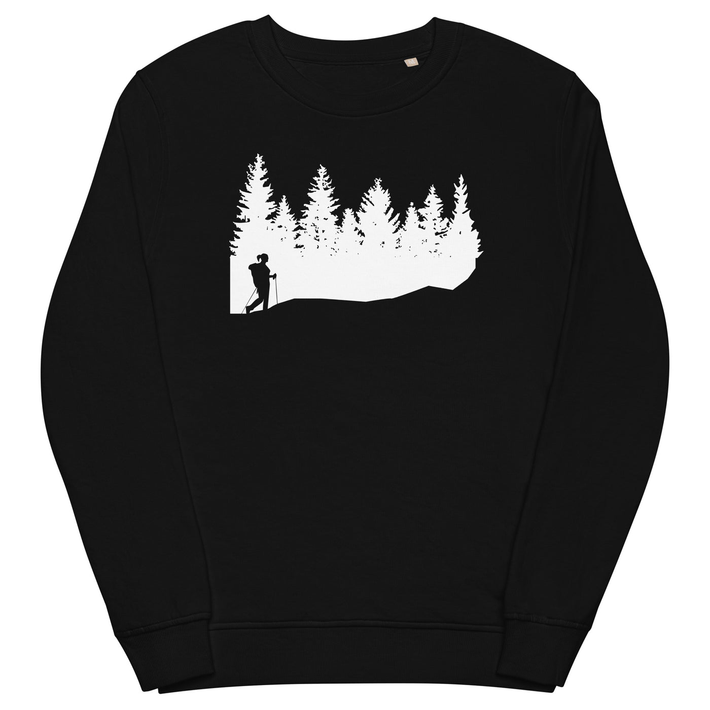 Bäume - Wandern - Unisex Premium Organic Sweatshirt wandern xxx yyy zzz Black