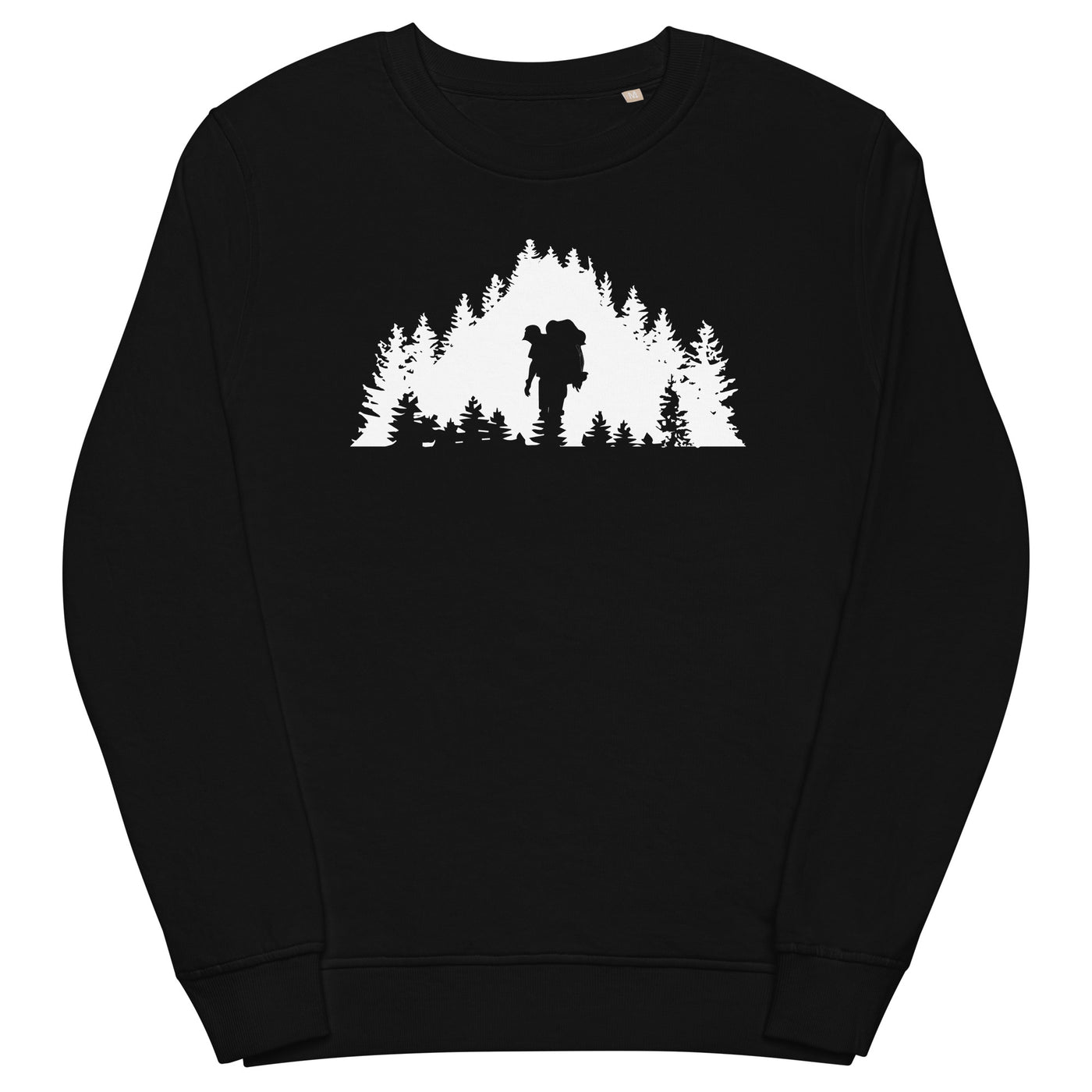 Bäume - Wandern - Unisex Premium Organic Sweatshirt wandern xxx yyy zzz Black