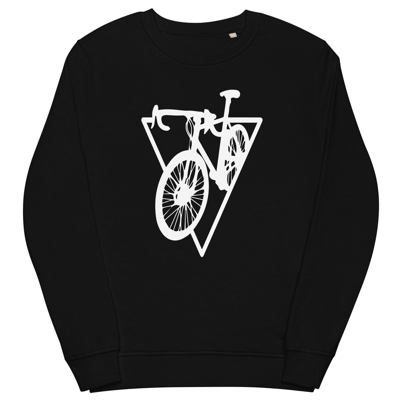 Dreieck - Radfahren - Unisex Premium Organic Sweatshirt fahrrad xxx yyy zzz Black