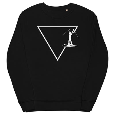 Dreieck 1 und Skifahren - Unisex Premium Organic Sweatshirt klettern ski xxx yyy zzz Black