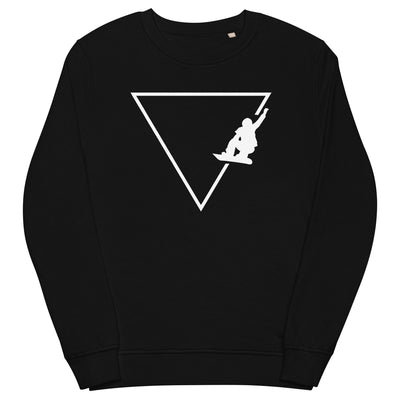 Dreieck 1 und Snowboarding - Unisex Premium Organic Sweatshirt snowboarden xxx yyy zzz Black