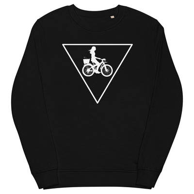 Dreieck und Radfahren - Unisex Premium Organic Sweatshirt fahrrad xxx yyy zzz Black