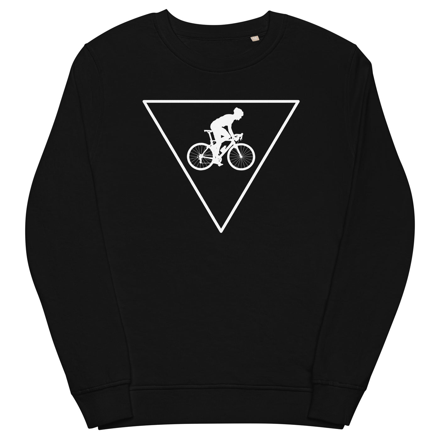 Dreieck und Radfahren - Unisex Premium Organic Sweatshirt fahrrad xxx yyy zzz Black