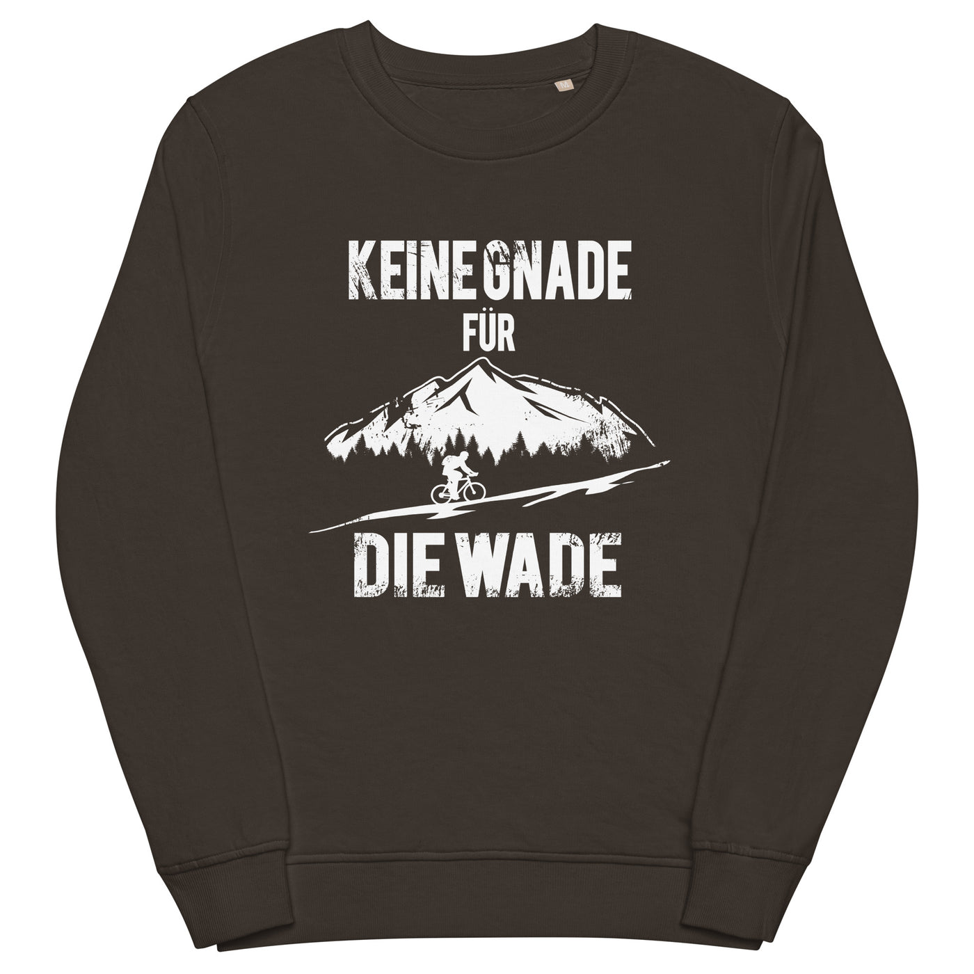 Keine Gnade - für die Wade - Unisex Premium Organic Sweatshirt fahrrad xxx yyy zzz Deep Charcoal Grey