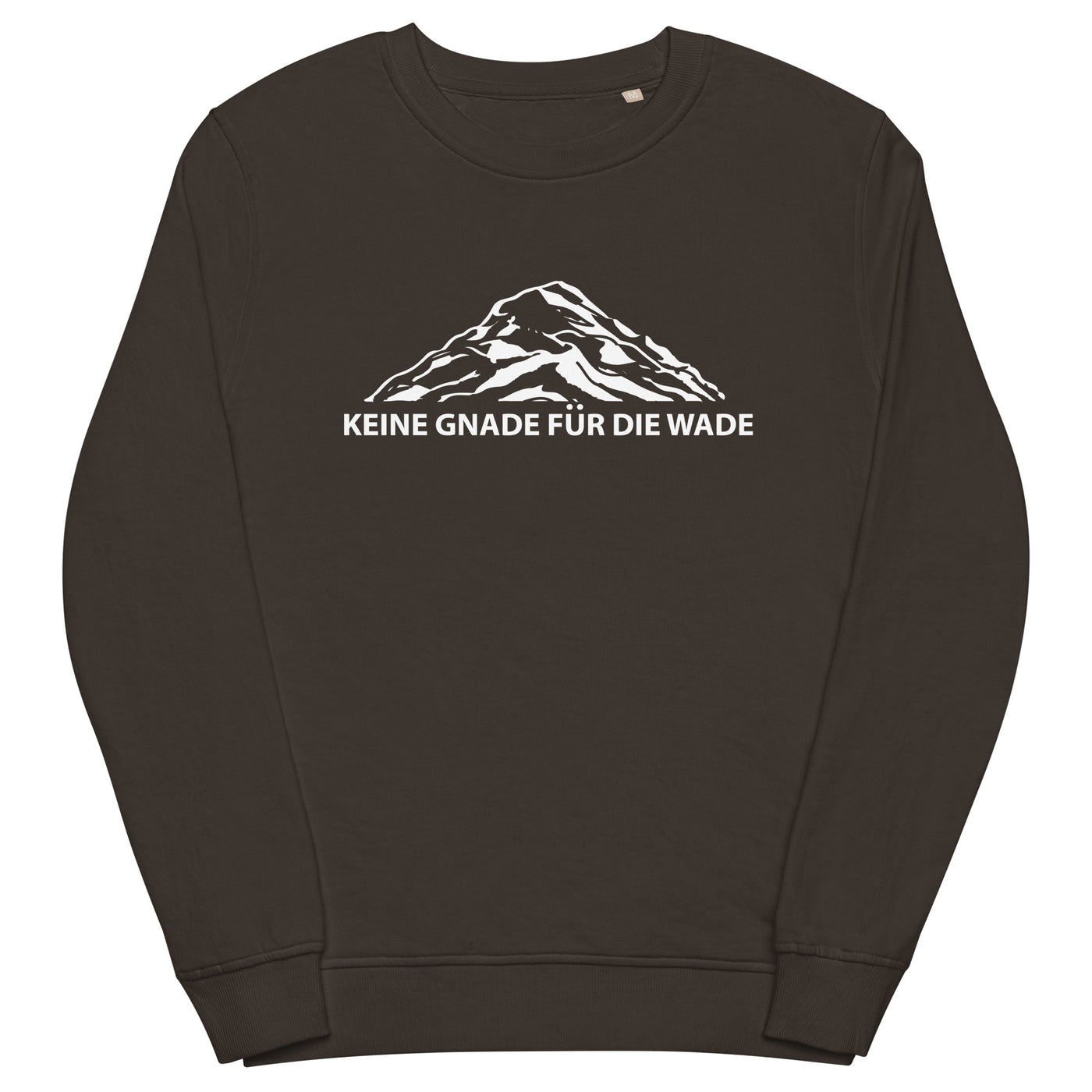 Keine Gnade Fur Die Wade - Unisex Premium Organic Sweatshirt berge xxx yyy zzz Deep Charcoal Grey