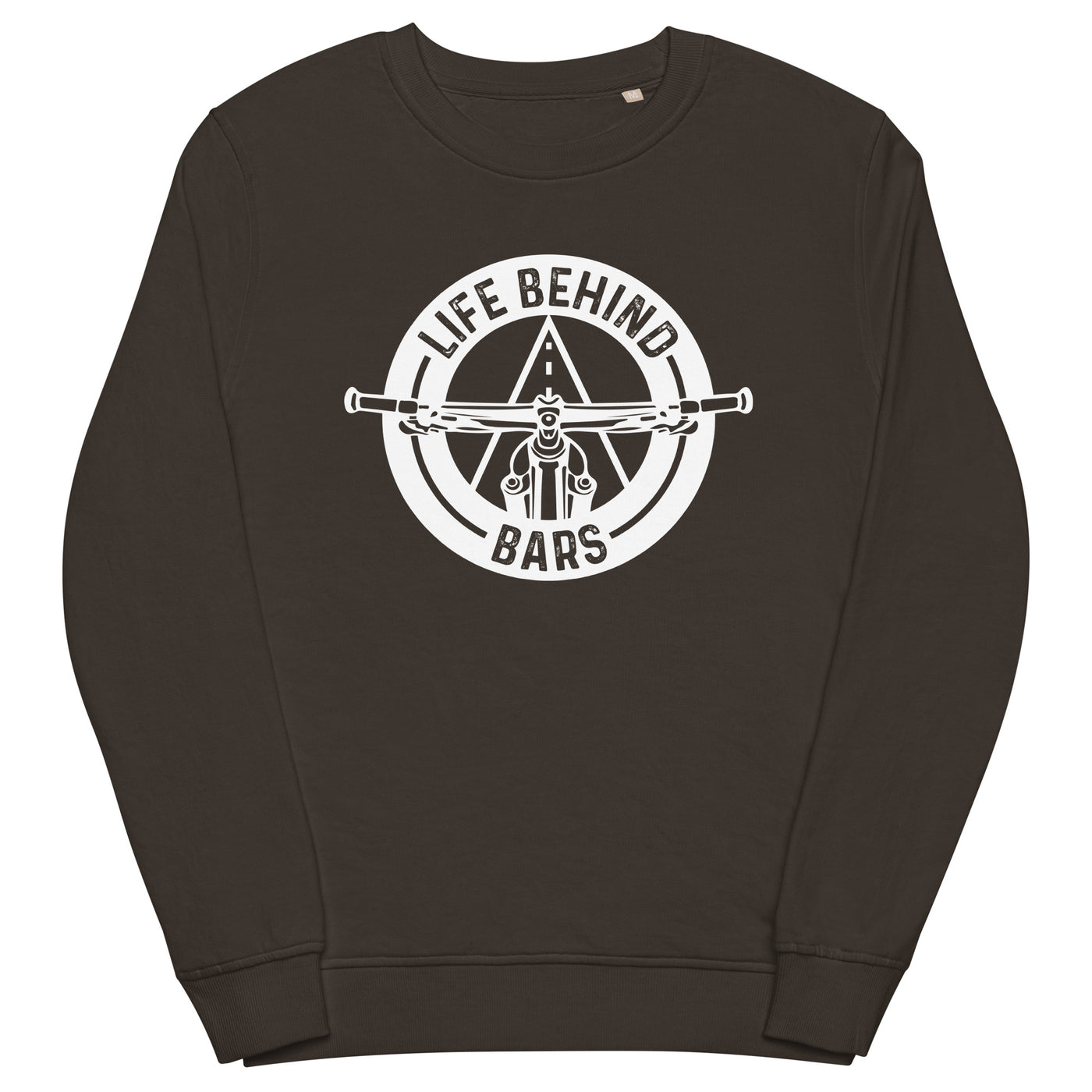 Life behind bars - Unisex Premium Organic Sweatshirt fahrrad xxx yyy zzz Deep Charcoal Grey