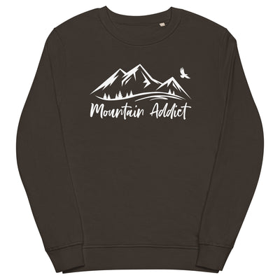 Berge Addict - Unisex Premium Organic Sweatshirt berge xxx yyy zzz Deep Charcoal Grey