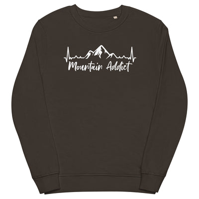 Berge Addict 1 - Unisex Premium Organic Sweatshirt berge xxx yyy zzz Deep Charcoal Grey