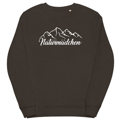 Naturmadchen - Unisex Premium Organic Sweatshirt berge xxx yyy zzz Deep Charcoal Grey