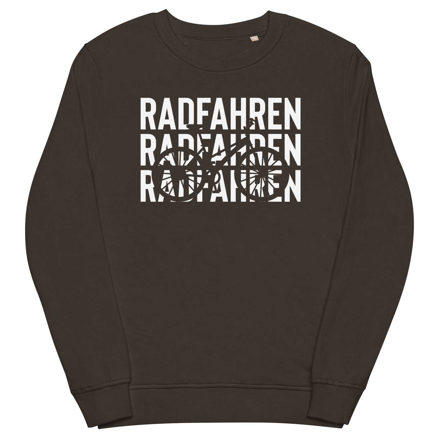 Radfahren - Unisex Premium Organic Sweatshirt fahrrad xxx yyy zzz Deep Charcoal Grey