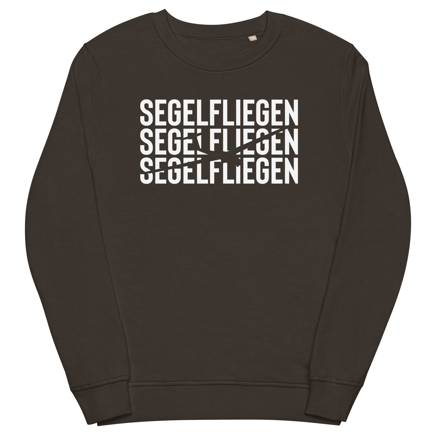 Segelfliegen - Unisex Premium Organic Sweatshirt berge xxx yyy zzz Deep Charcoal Grey