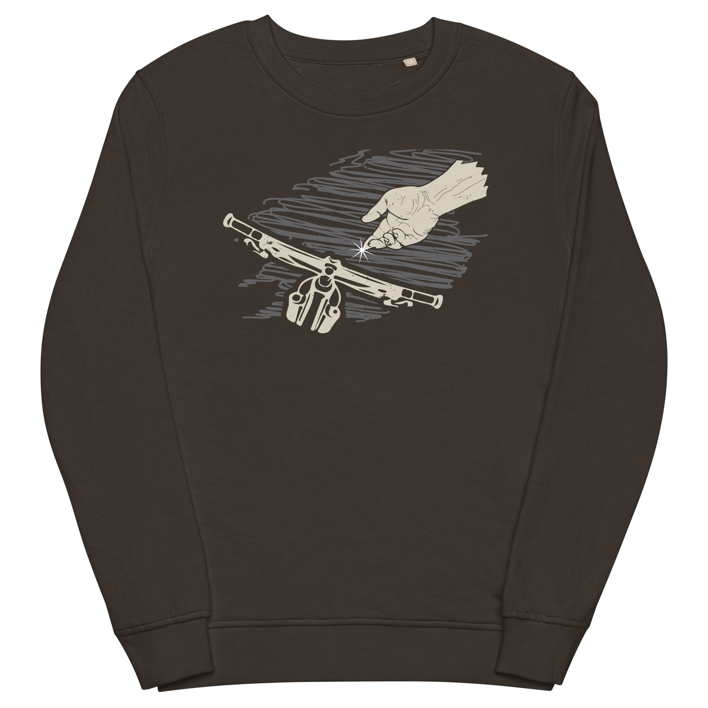 Stay with me - Unisex Premium Organic Sweatshirt fahrrad xxx yyy zzz Deep Charcoal Grey