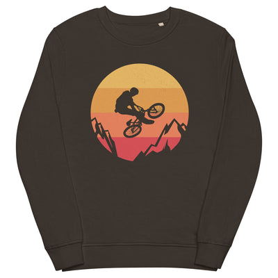 Stuntbiker - (M) - Unisex Premium Organic Sweatshirt xxx yyy zzz Deep Charcoal Grey