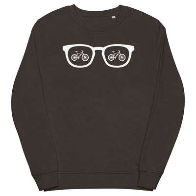 Sonnenbrille und E-Bike - Unisex Premium Organic Sweatshirt e-bike xxx yyy zzz Deep Charcoal Grey