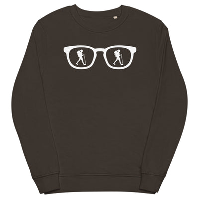 Sonnenbrille und Wandern 1 - Unisex Premium Organic Sweatshirt wandern xxx yyy zzz Deep Charcoal Grey