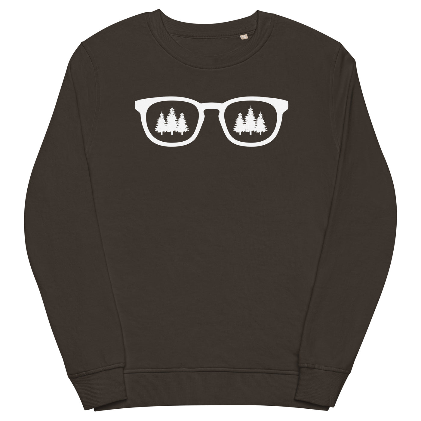 Sonnenbrille und Bäume - Unisex Premium Organic Sweatshirt camping xxx yyy zzz Deep Charcoal Grey