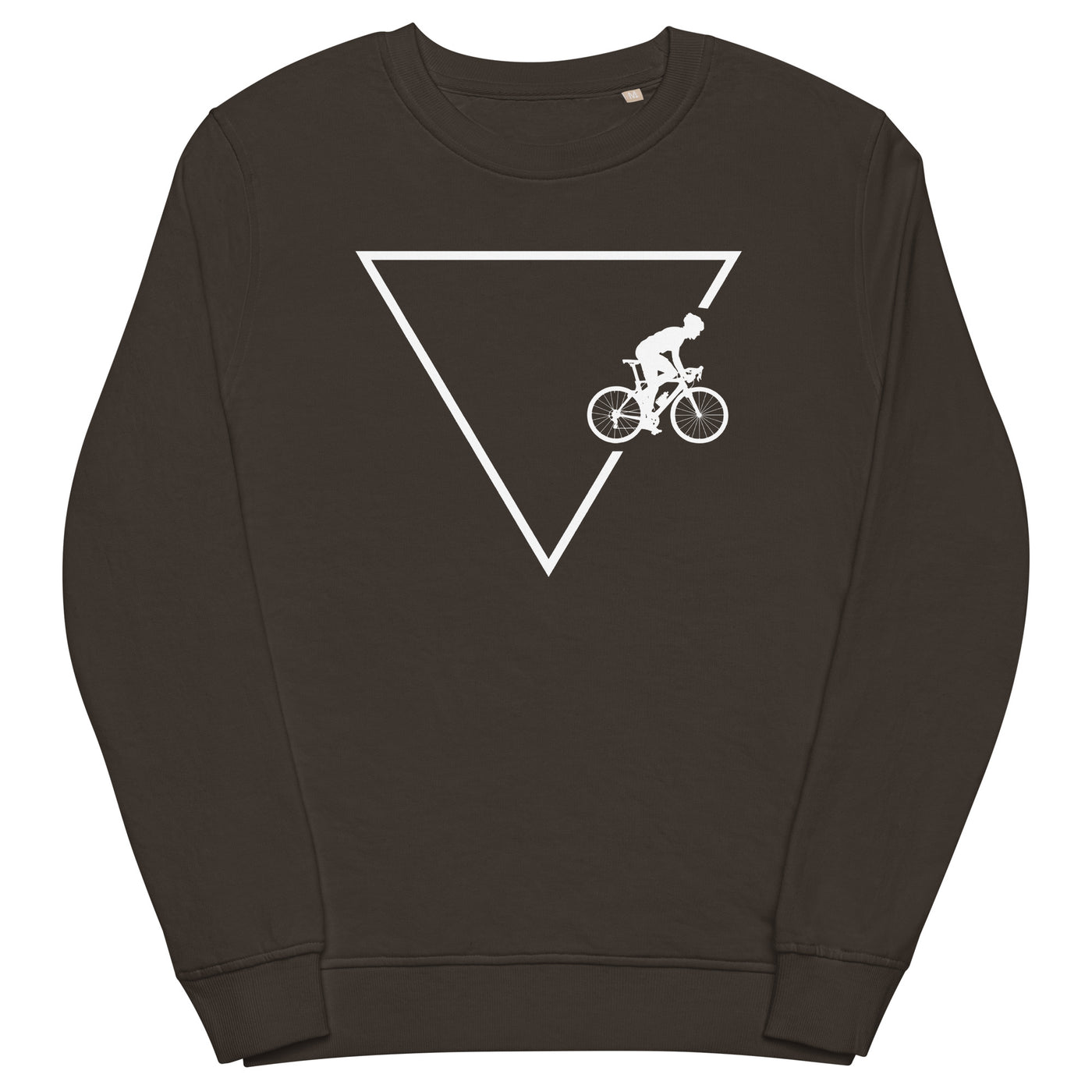 Dreieck 1 und Radfahren - Unisex Premium Organic Sweatshirt fahrrad xxx yyy zzz Deep Charcoal Grey