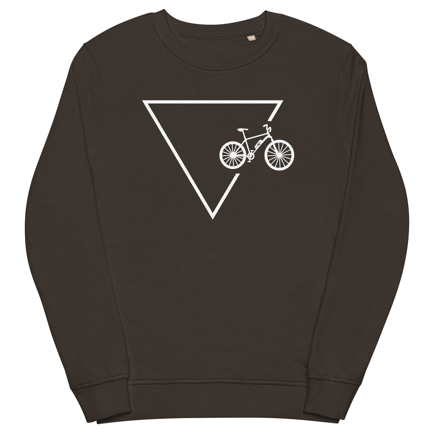 Dreieck 1 und Ebike - Unisex Premium Organic Sweatshirt e-bike xxx yyy zzz Deep Charcoal Grey