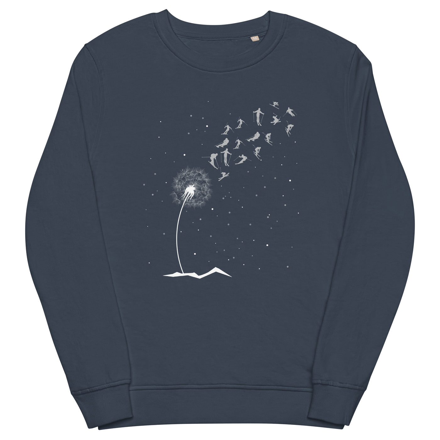 Ski Pusteblume - Unisex Premium Organic Sweatshirt ski Navyblau