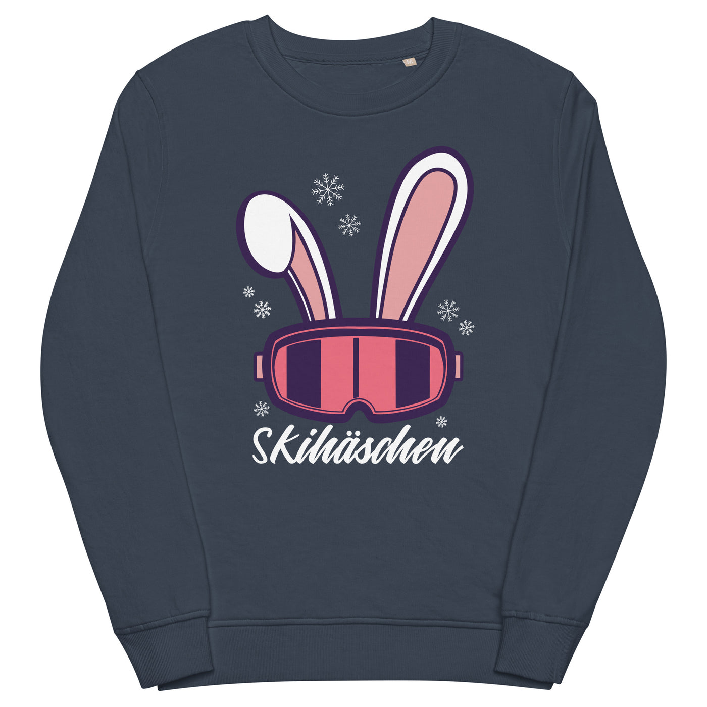 Skihäschen - (S.K) - Unisex Premium Organic Sweatshirt klettern Navyblau