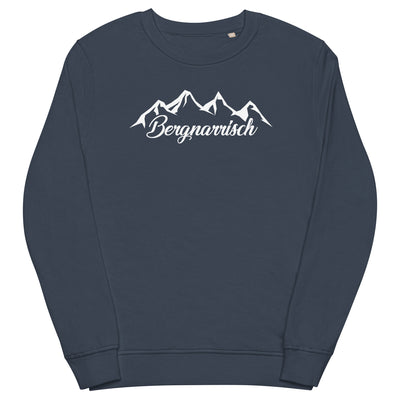 Bergnarrisch - Unisex Premium Organic Sweatshirt berge Navyblau