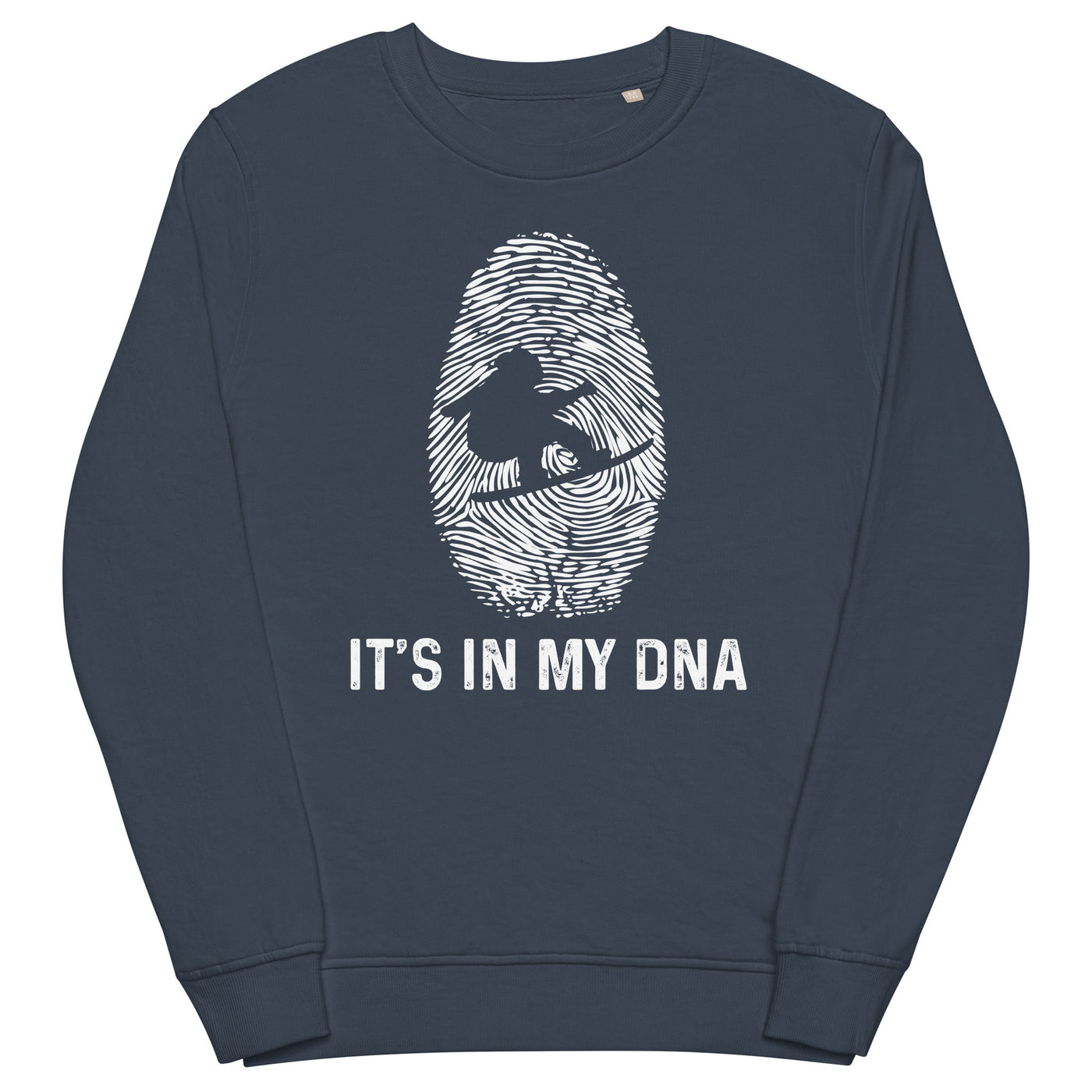 It's In My DNA - Unisex Premium Organic Sweatshirt snowboarden xxx yyy zzz French Navy