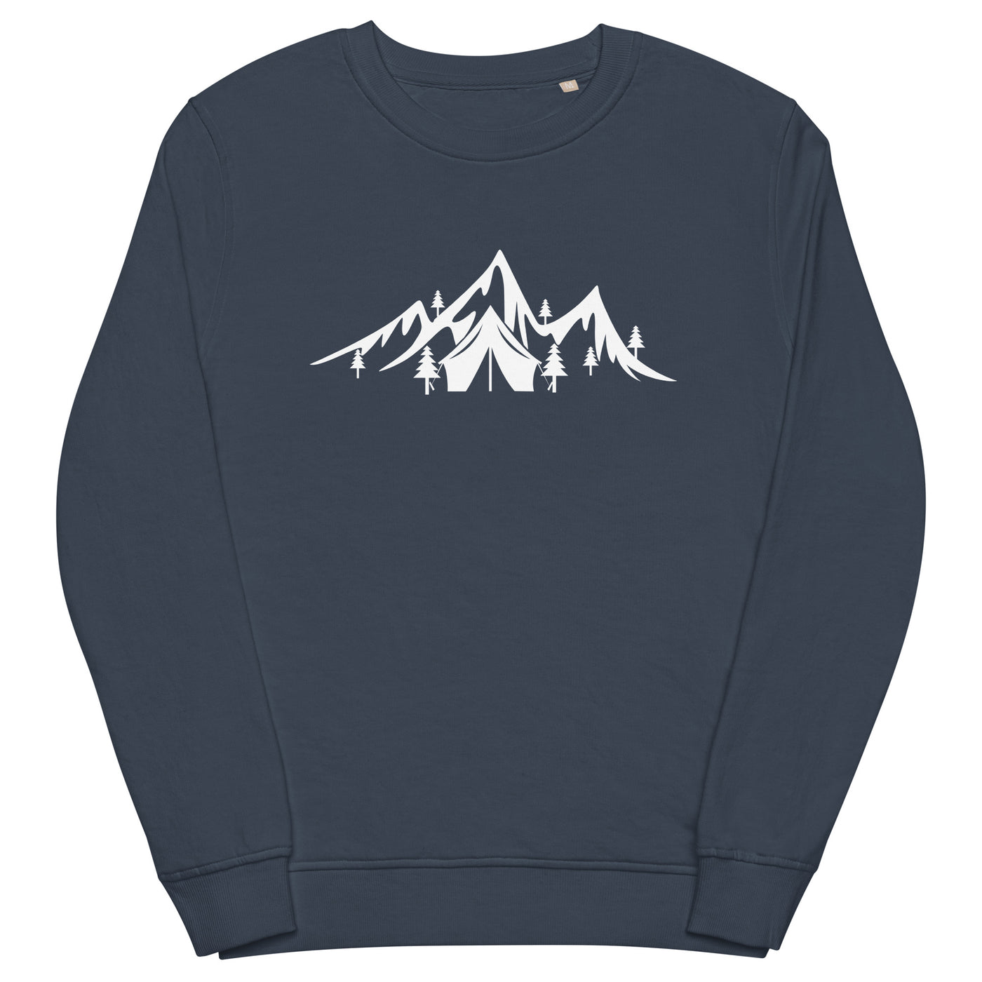 Berge - Camping - Unisex Premium Organic Sweatshirt camping xxx yyy zzz French Navy