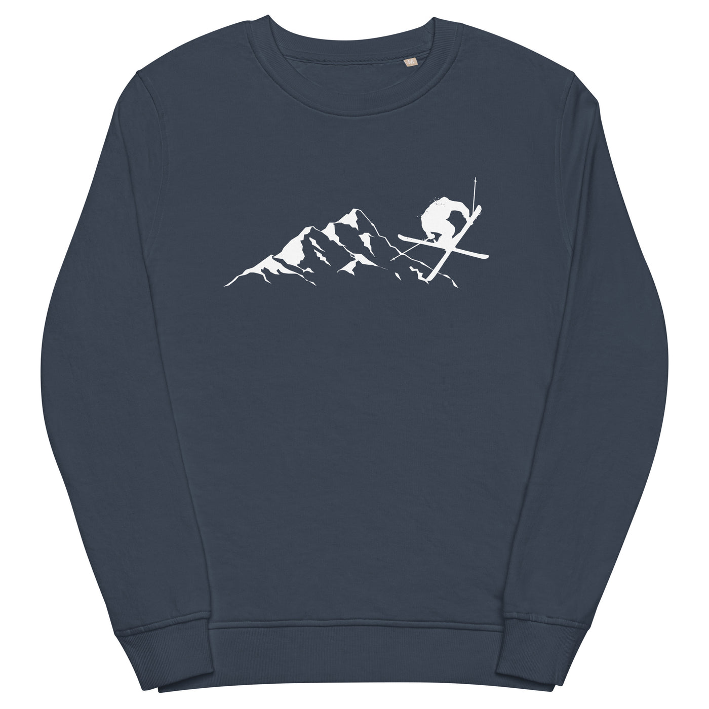 Berge - Skifahren - (15) - Unisex Premium Organic Sweatshirt klettern ski xxx yyy zzz French Navy