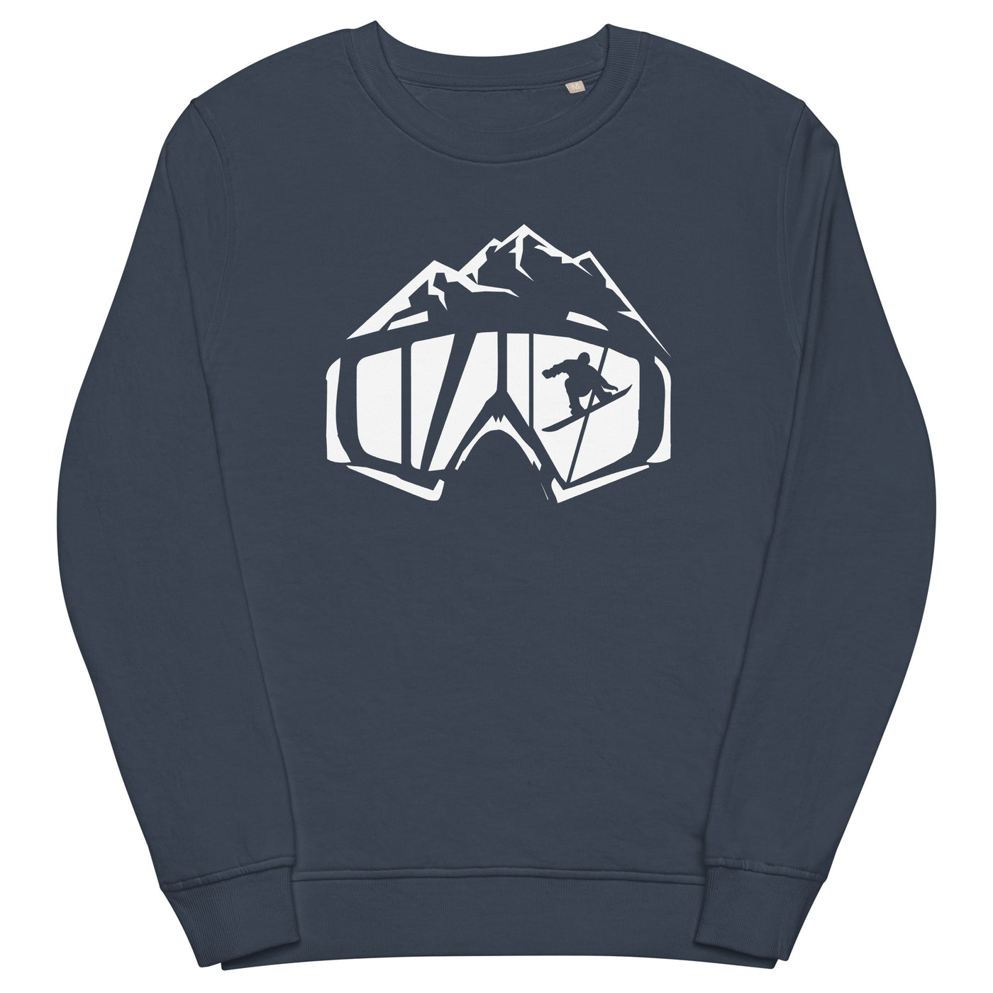 Berge - Snowboarding - (14) - Unisex Premium Organic Sweatshirt snowboarden xxx yyy zzz French Navy