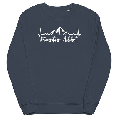 Berge Addict 1 - Unisex Premium Organic Sweatshirt berge xxx yyy zzz French Navy