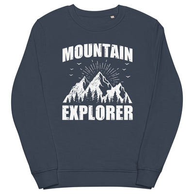 Berge Explorer - Unisex Premium Organic Sweatshirt berge xxx yyy zzz French Navy