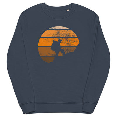 Retro - Wandern - Unisex Premium Organic Sweatshirt wandern xxx yyy zzz French Navy