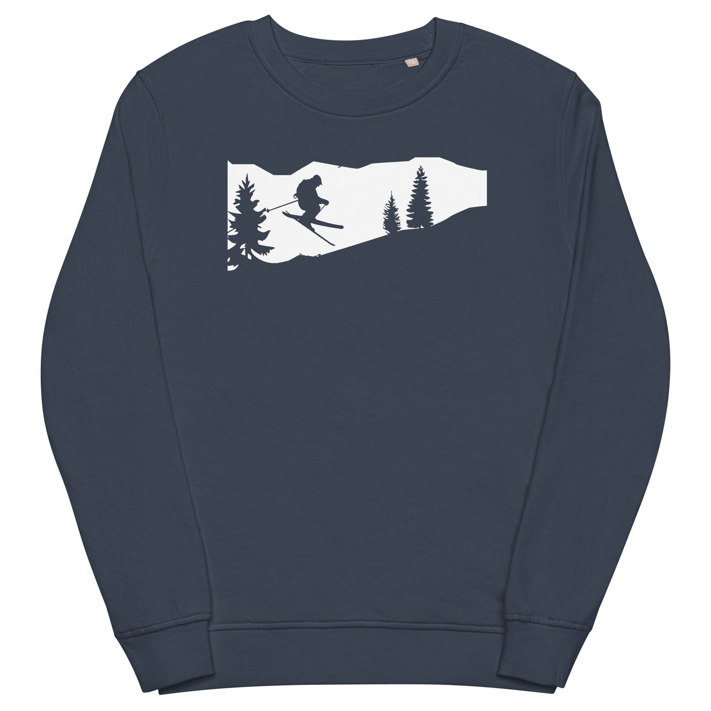 Skifahren - (51) - Unisex Premium Organic Sweatshirt klettern ski xxx yyy zzz French Navy