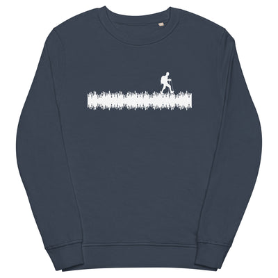 Schallwellen - Wandern - Unisex Premium Organic Sweatshirt wandern xxx yyy zzz French Navy